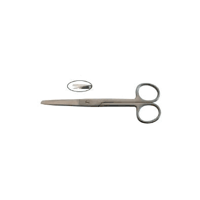 Scissor, Or Strt Shrp/Blnt 5 3/4" Tc - - Br