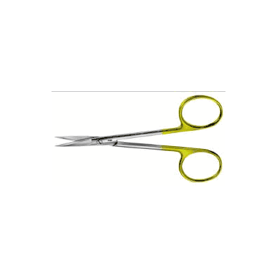 Scissor, Iris Tc Crvd Shrp/Shrp 4 3/8" - - A