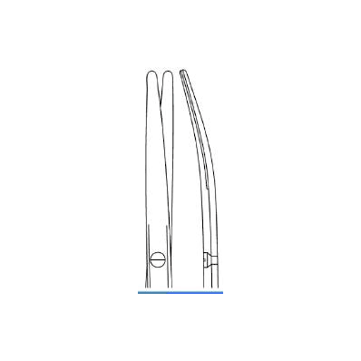 Scissors Metzenbaum Meisterhand 5-1/2 Inch 2