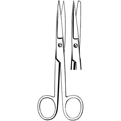 Scissors, Operating, 5.5", 1 Each