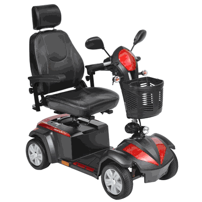 Scooter, 4 Wheel, 20" Captains Seat Ventura Power Mobility
