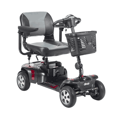 Scooter, 4 Wheel, 20" Seat Phoenix Heavy Duty Power