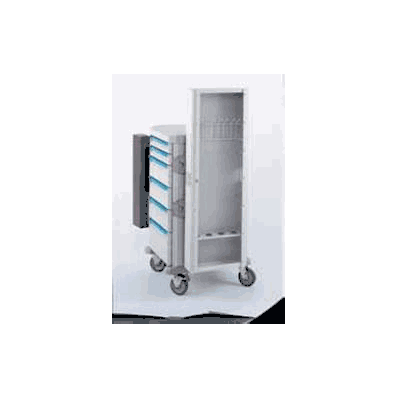 Scope Cabinet Taupe / Grey 4 Hooks - Cabinet,