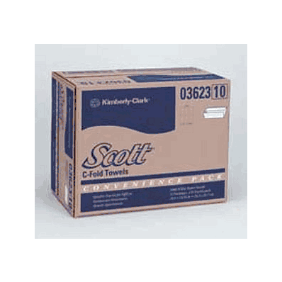 Scott C-fold Hand Towels By Kimberly Clark -