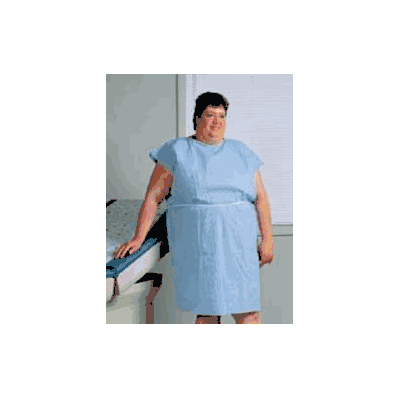 Scrim Reinforced Exam Gown Polyester / Tissue