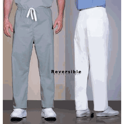 Scrub Pant, Unisex Gray Fashion Blend