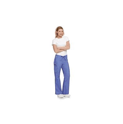 Scrub Pants Cargo Medium Navy Female - Pants,
