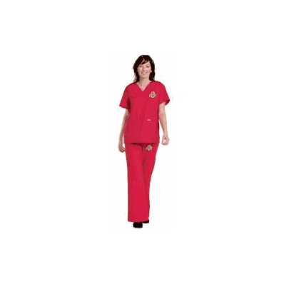 Scrub Pants Collegiate Large Black Unisex - P