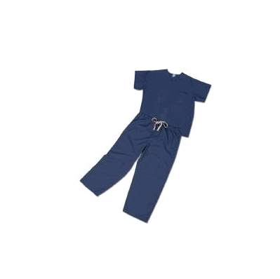 Scrub Pants Comfortease X-large Midnight Blu