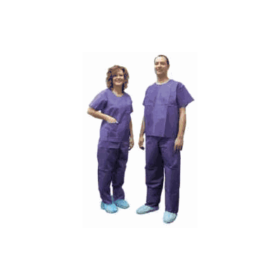 Scrub Pants Coolwear Full Cut Blue Unisex -