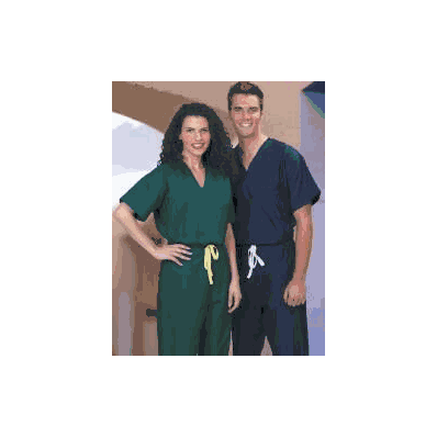 Scrub Pants Large Fir Green Unisex - Pants, S
