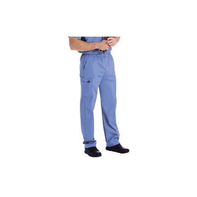 Scrub Pants Large Steel Grey Male - Pants, Ca