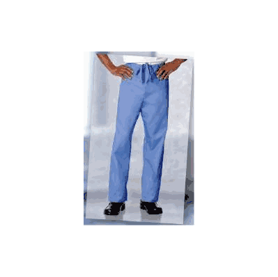 Scrub Pants Large White Unisex - Pants, Draw