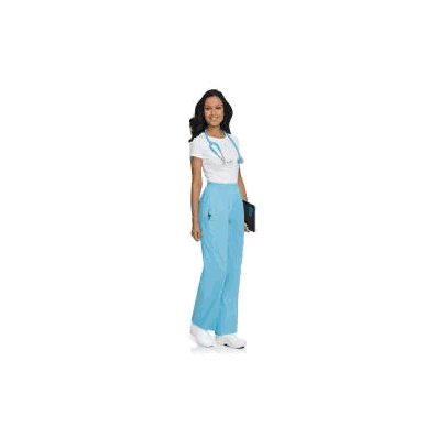 Scrub Pants Medium Wine Female - Pants, Cargo