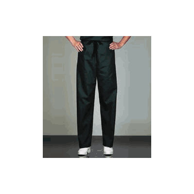 Scrub Pants Poplin Large Fir Green Unisex -