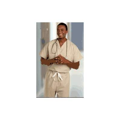 Scrub Pants Poplin Small Ceil Blue Unisex -