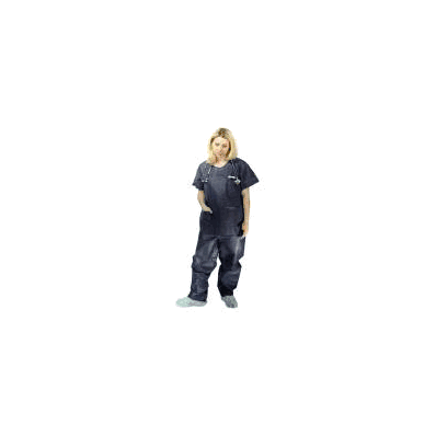 Scrub Pants Small Dark Blue Unisex - Pants, S