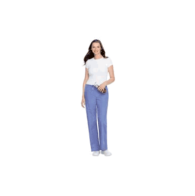 Scrub Pants Small, Petite Ceil Blue Female -