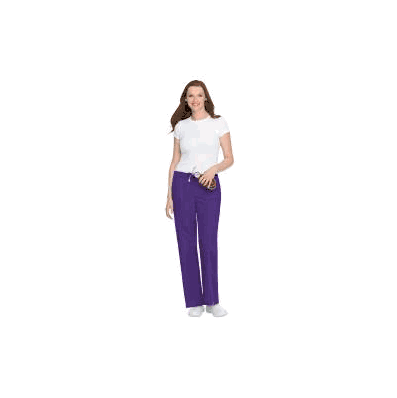 Scrub Pants Small, Petite Grape Female - Pant