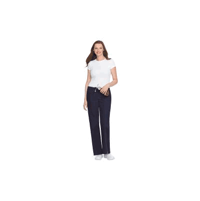 Scrub Pants Small, Petite Navy Female - Pants