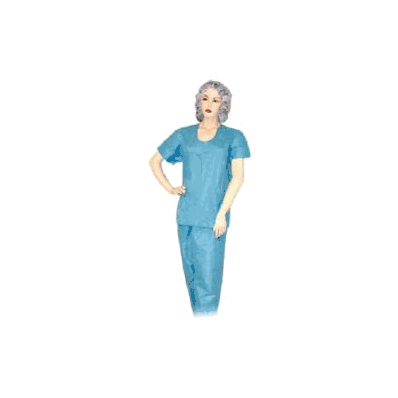 Scrub Shirt 2 X-large Blue - Shirt, Scrub Blu