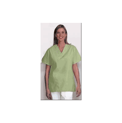 Scrub Shirt 2 X-large Navy 2 Pockets Set-in S