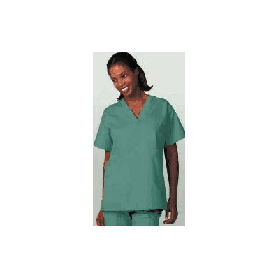 Scrub Shirt 3 X-large Ceil Blue 2 Pockets Set