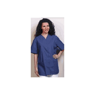 Scrub Shirt 4 X-large Ceil Blue 2 Pockets Set