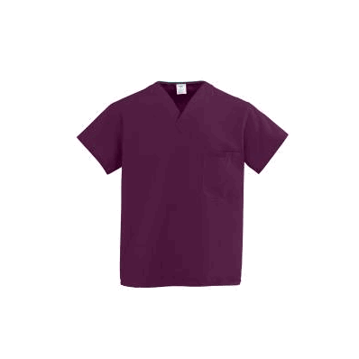 Scrub Shirt Comfortease X-small Black 1 Pock