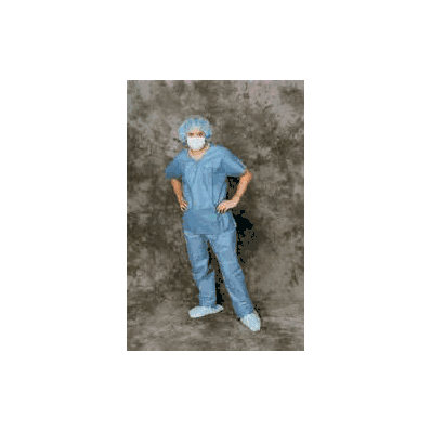 Scrub Shirt Extra-safe? Small Navy Blue Short