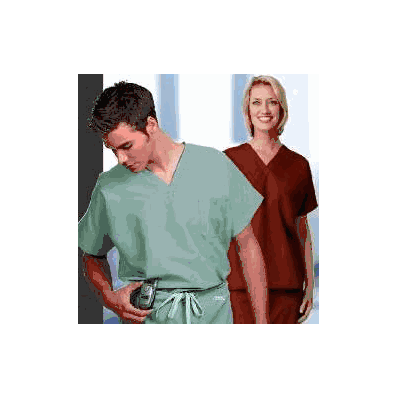 Scrub Shirt Medium Pink Unisex - Shirt, Scrub