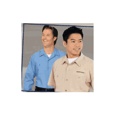 Scrub Shirt Poplin Medium Petrol Blue 2 Pock