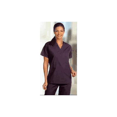 Scrub Shirt Small Ciel Blue 1 Pocket Short Sl