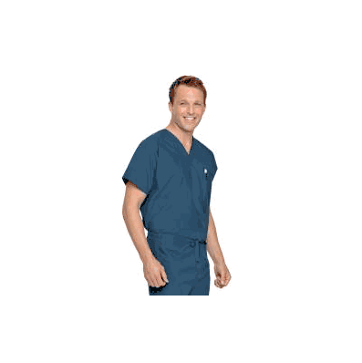 Scrub Shirt Small Primrose 2 Pockets Dolman S