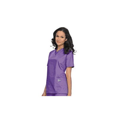 Scrub Shirt X-large Orchid 3 Pockets Set-in S