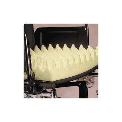 Seat Cushion, 18" x 18" x 4" Non-inflatable Foam