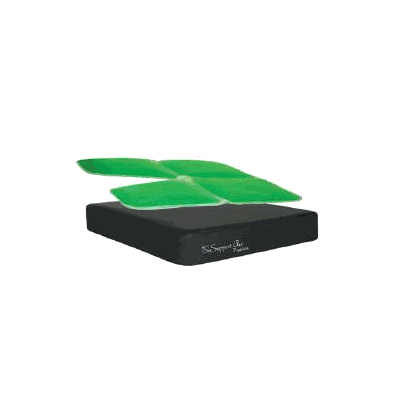Seat Cushion, 18" x 22" x 3-1/2" Bariatric 750 Lbs