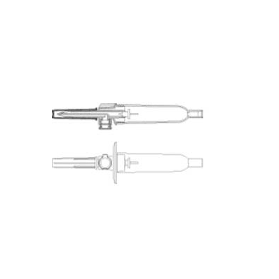 Secondary Administration Set, 40" Tubing, 8 mL Priming