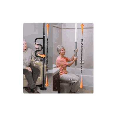 Security Pole White - Pole, Security Wht 20 L
