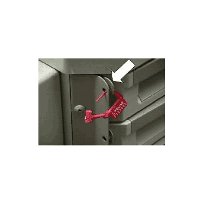Security Seal - Locks, Plastic (100/Bx) - In