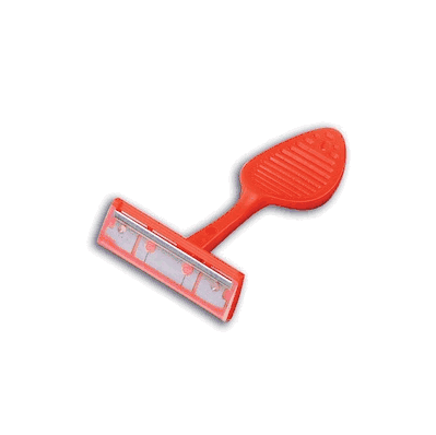 Security, thumbprint Razor with Single Edge