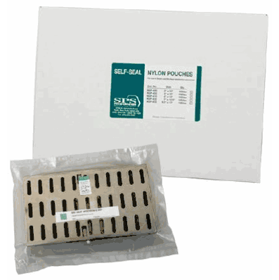 Self seal, dry heat compatible, 2" X 10"