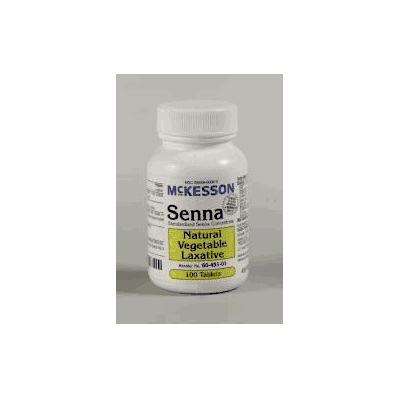 Senna Laxative Mckesson Tablet 100 Tablets -