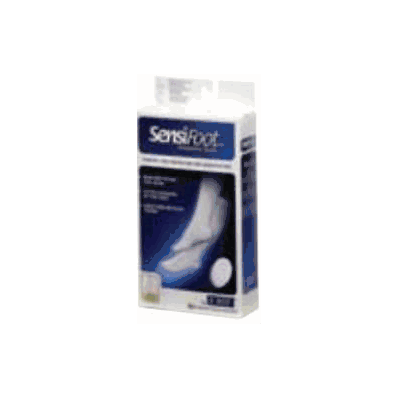 Sensifoot Compression Socks Crew Large Black