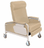 Serenity Convalescent Recliner Chair With Tray - Recliner, Serenity, Extra Wide, Taupe - Winco Inc