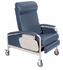 Serenity Convalescent Recliner Chair With Tray - Recliner, Serenity, Xwide, Blueridge, Tb133 - Winco Inc