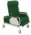 Serenity Convalescent Recliner Chair With Tray - Recliner, Serenity, Xwide, Hunter GreEn - Winco Inc