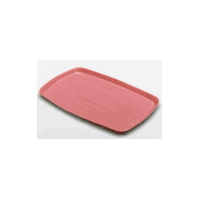 Service Tray Deluxe 6 X 10 X 1/2 Inch Mauve P