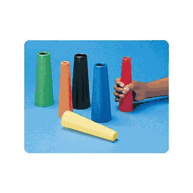 Set, Cones, Plastic Stacking, Textured, Lrg