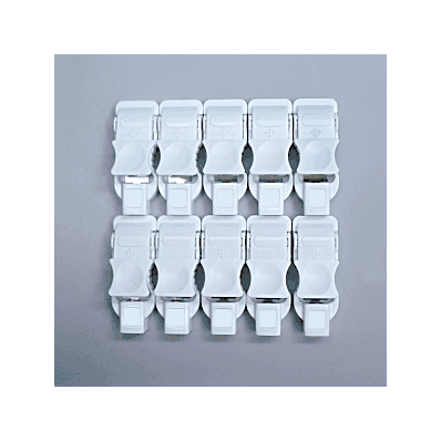 Set, Ecg Clips, 3mm, 4mm, & Sharp, Univ - Med